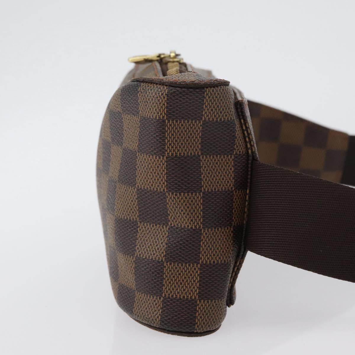 Louis Vuitton Geronimos Waist Bag Damier Brown Canvas Shoulder Bag