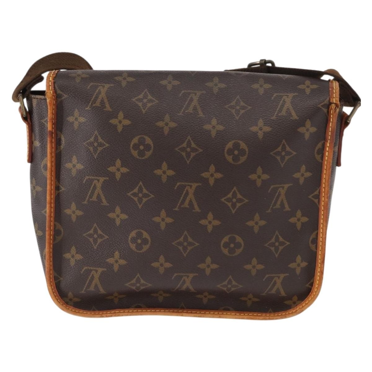 Louis Vuitton Bosphore Messenger Bag Monogram Canvas Brown Canvas Shoulder Bag