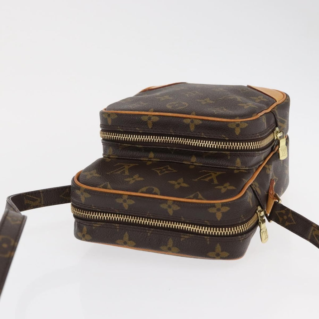 Louis Vuitton Amazone Bag Monogram Canvas Brown Canvas Shoulder Bag