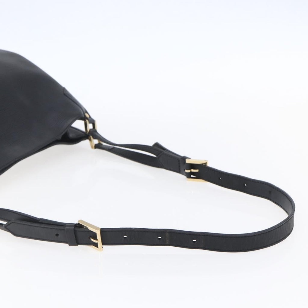 Louis Vuitton Mandara Handbag Epi Leather Black Leather Shoulder Bag