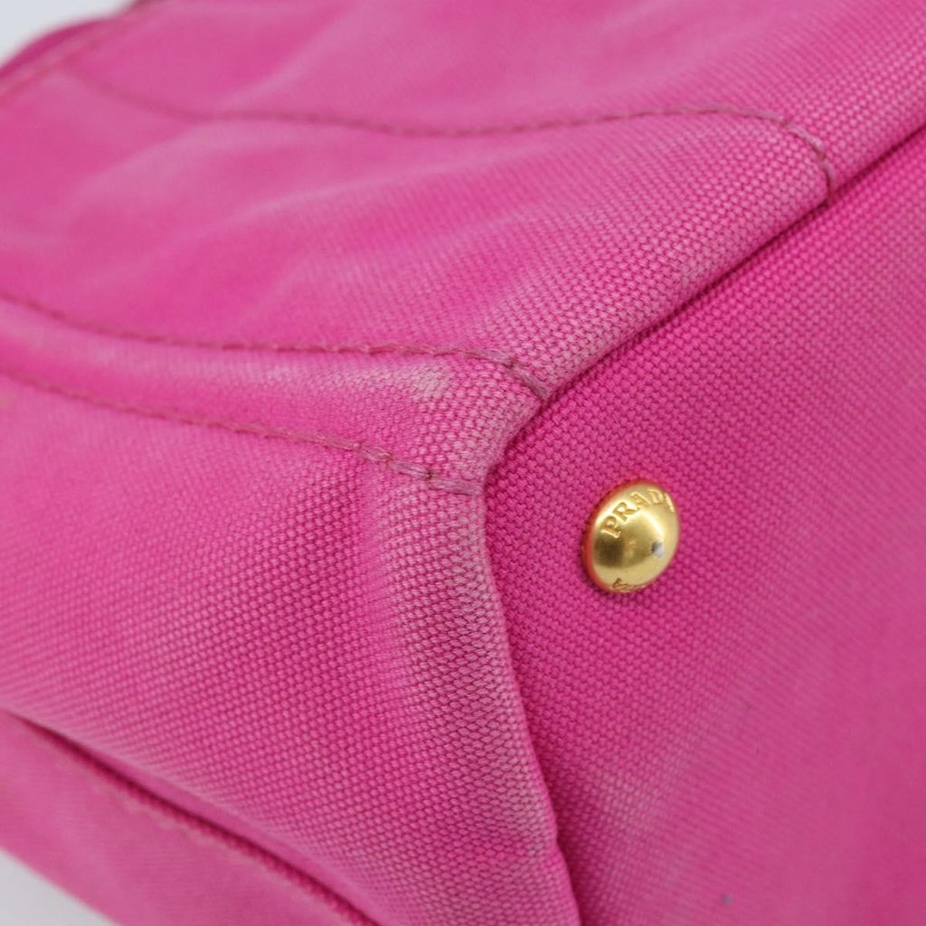 Prada Canapa Tote Canvas Pink Canvas Tote Bag Bag