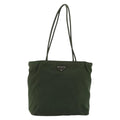 Prada Vintage Tote Tessuto Green Nylon Tote Bag Bag