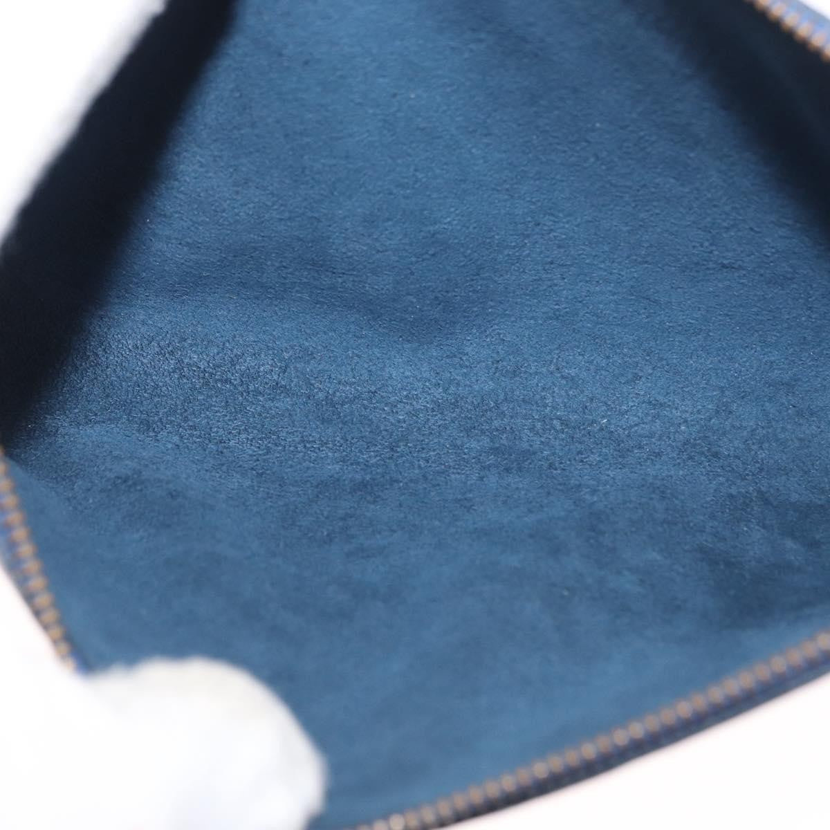 Louis Vuitton Pochette Accessoires Epi Leather Blue Leather Clutche & Pouche Bag