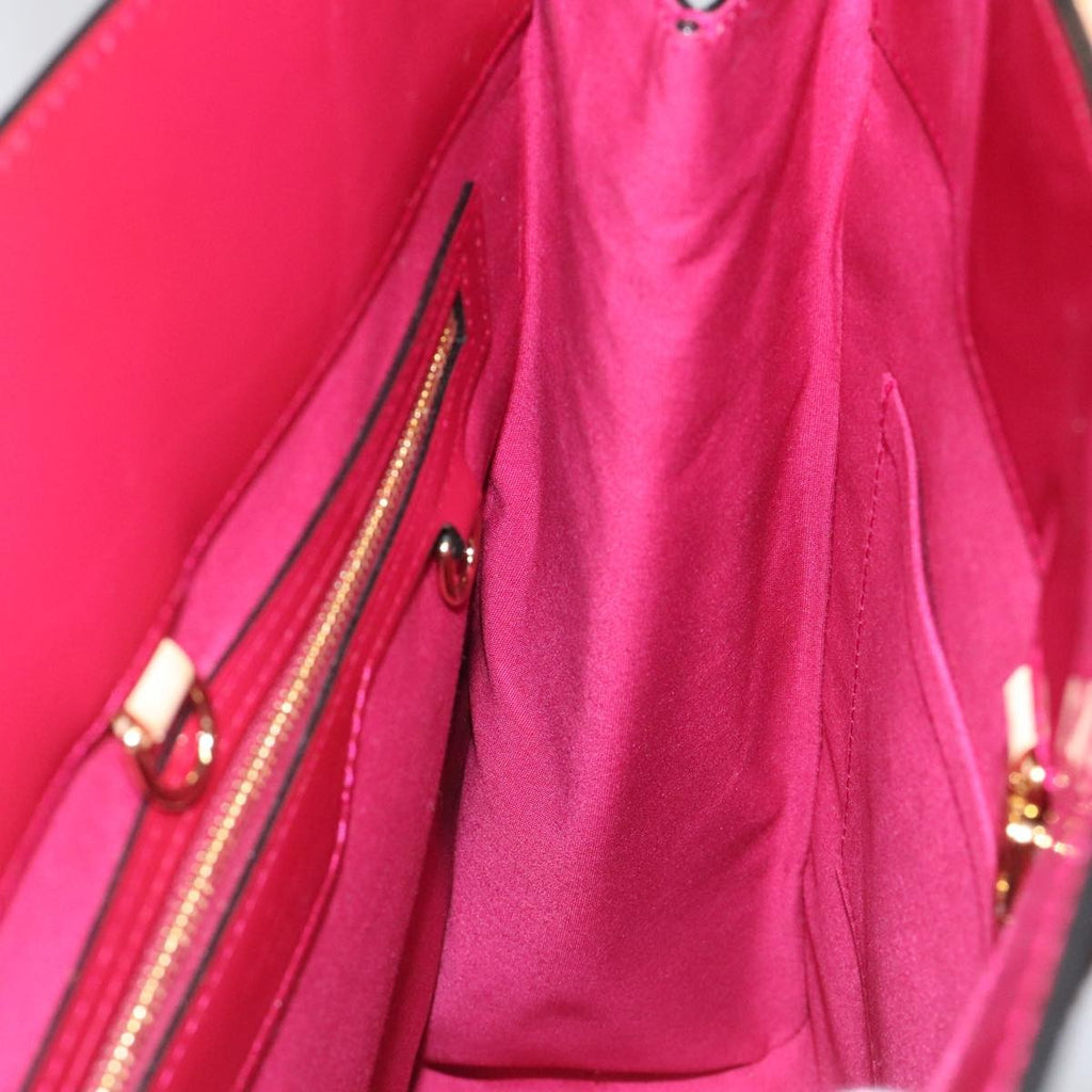 Louis Vuitton Catalina Handbag Monogram Vernis Pink Patent_Leather Bag