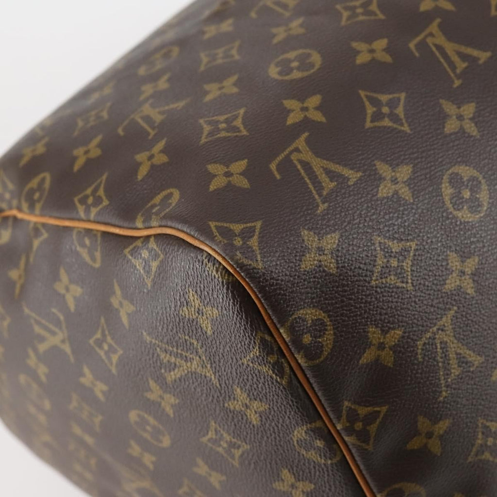 Louis Vuitton Keepall Bag Monogram Canvas Brown Canvas Travel Bag
