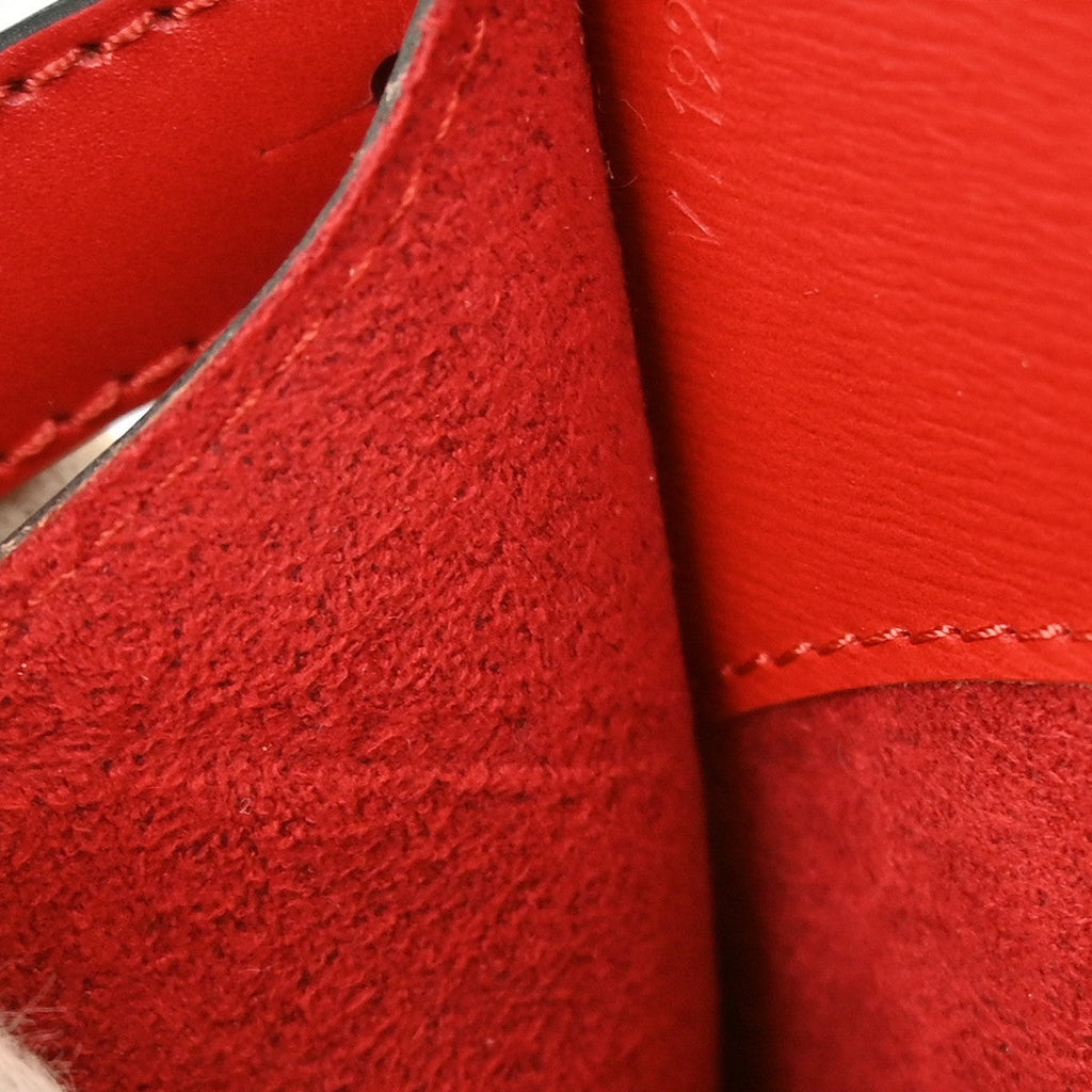 Louis Vuitton Cluny Shoulder Bag Epi Leather Red Leather Shoulder Bag