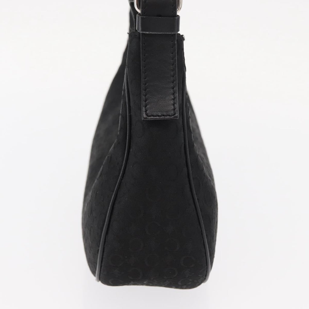 Celine Ava Bag Macadam Canvas Black Canvas Handbag