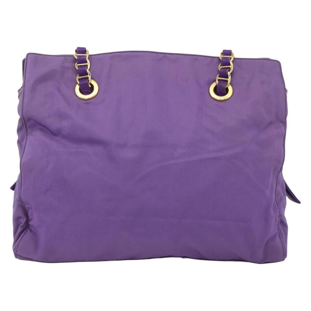 Prada Vintage Shoulder Bag Tessuto Purple Nylon Shoulder Bag Bag
