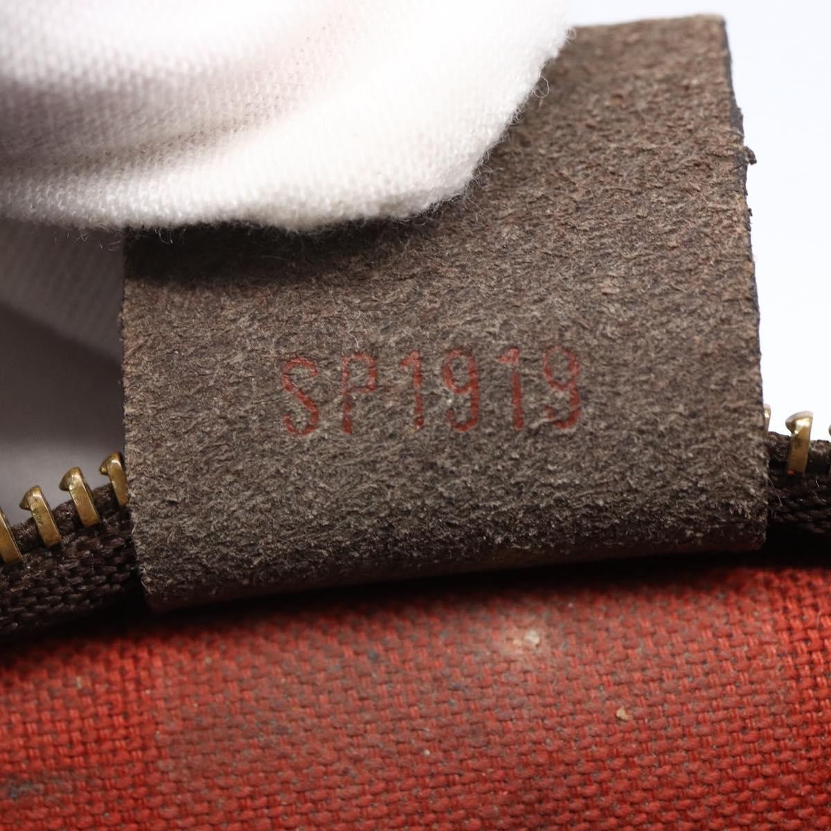 Louis Vuitton Trousse Make Up Bag Damier Canvas Brown Canvas Clutche & Pouche Bag