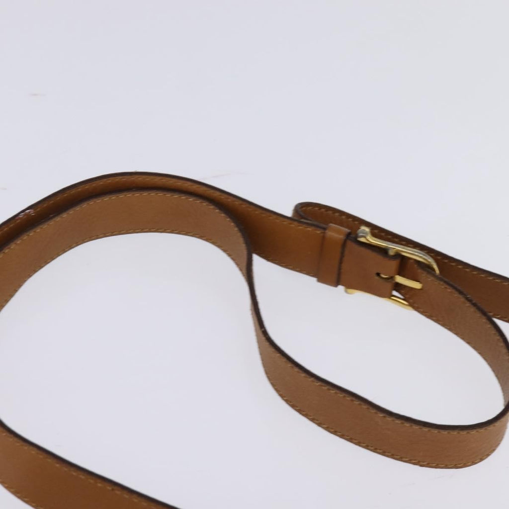 Celine Vintage Macadam Shoulder Bag Canvas And Leather Ecru Canvas Shoulder Bag Bag