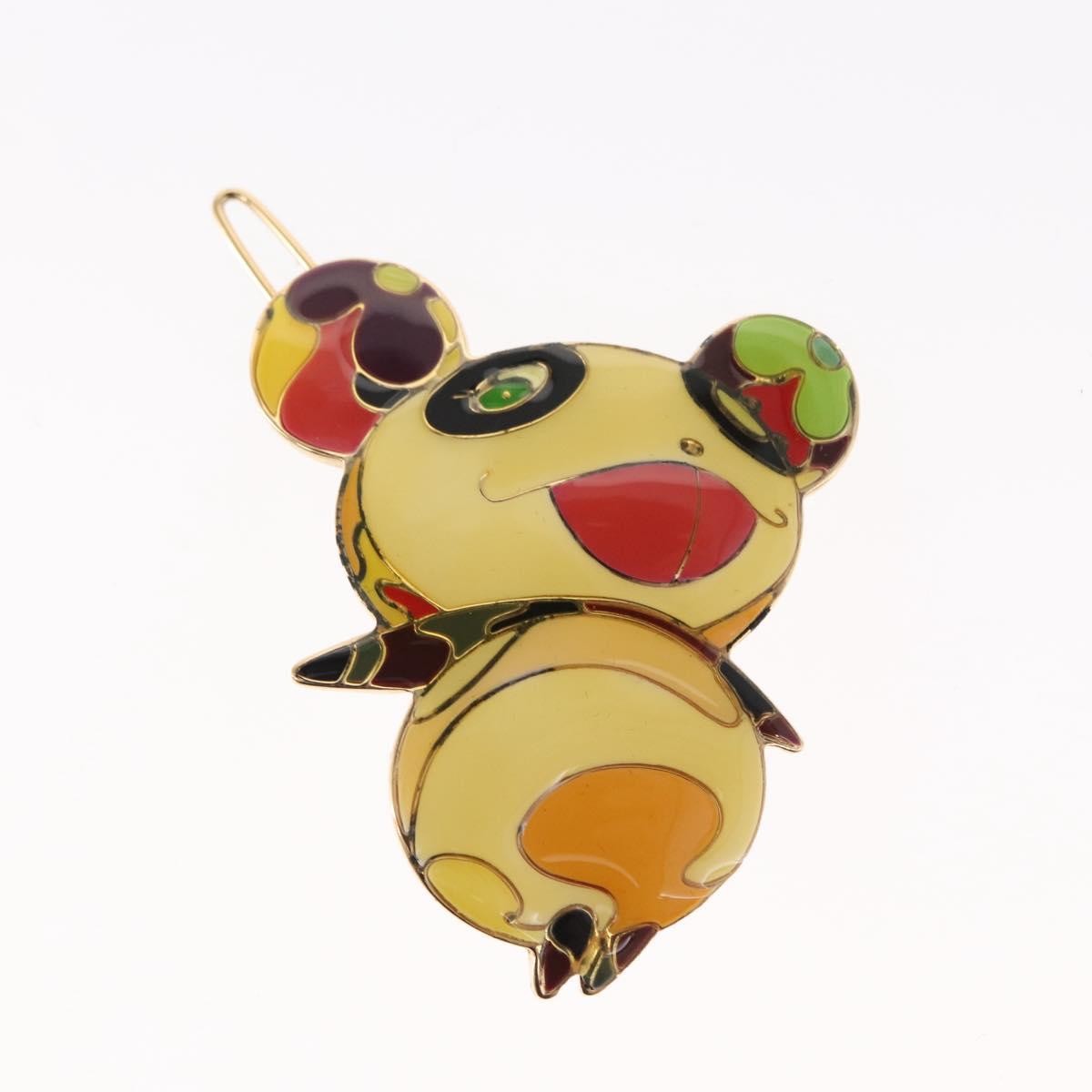 Louis Vuitton Murakami Hair Clip Set Metal And Enamel Multicolour Metal Head Accessory Accessory