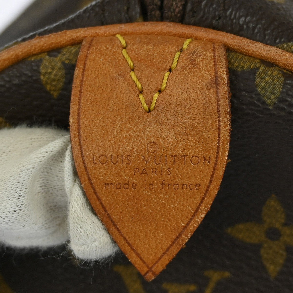 Louis Vuitton Keepall Bag Monogram Canvas Brown Canvas Travel Bag