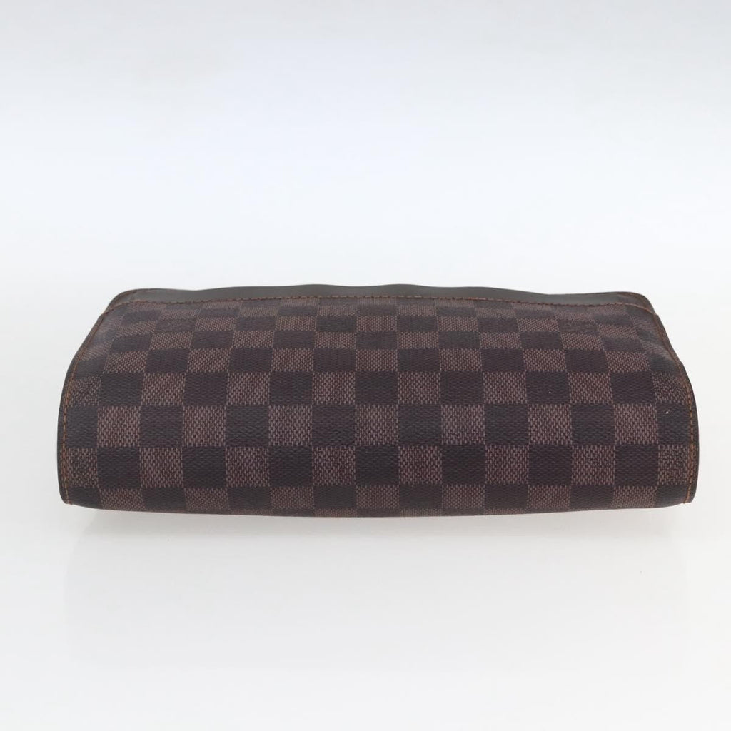 Louis Vuitton Pochette Saint Louis Damier Brown Canvas Clutche & Pouche Bag