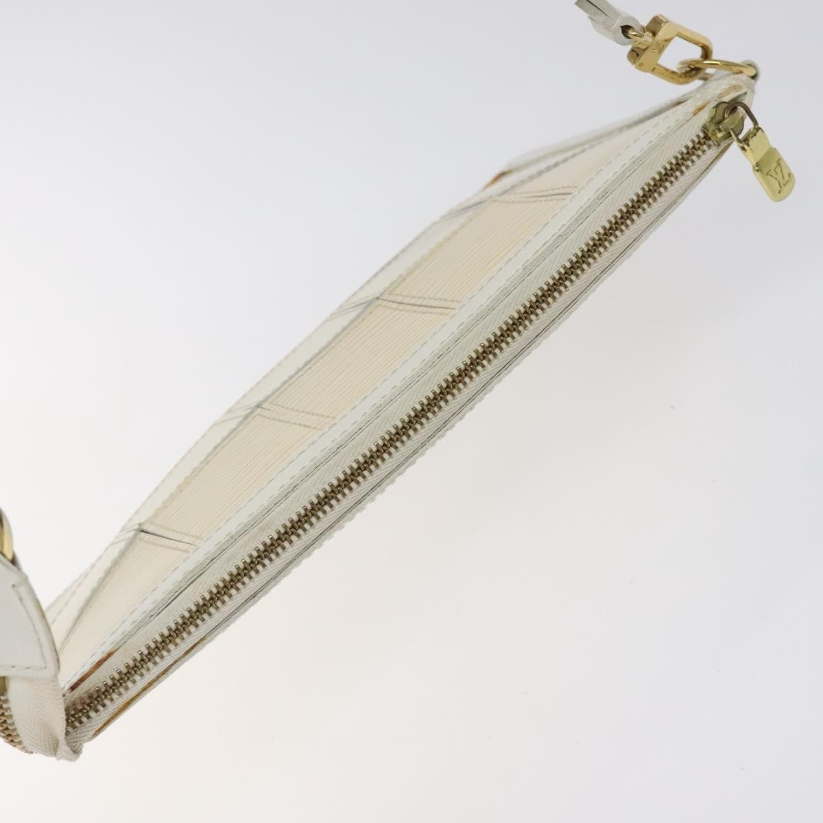 Louis Vuitton Delmonico Pochette Stretch Epi Leather Beige Leather Clutche & Pouche Bag
