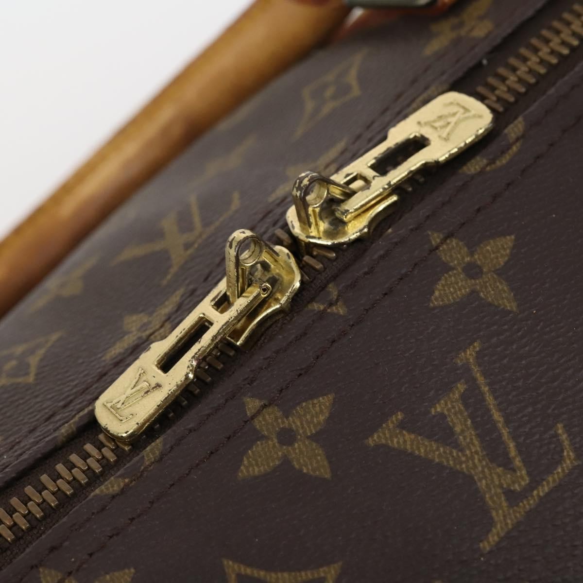 Louis Vuitton Keepall Bag Monogram Canvas Brown Canvas Travel Bag