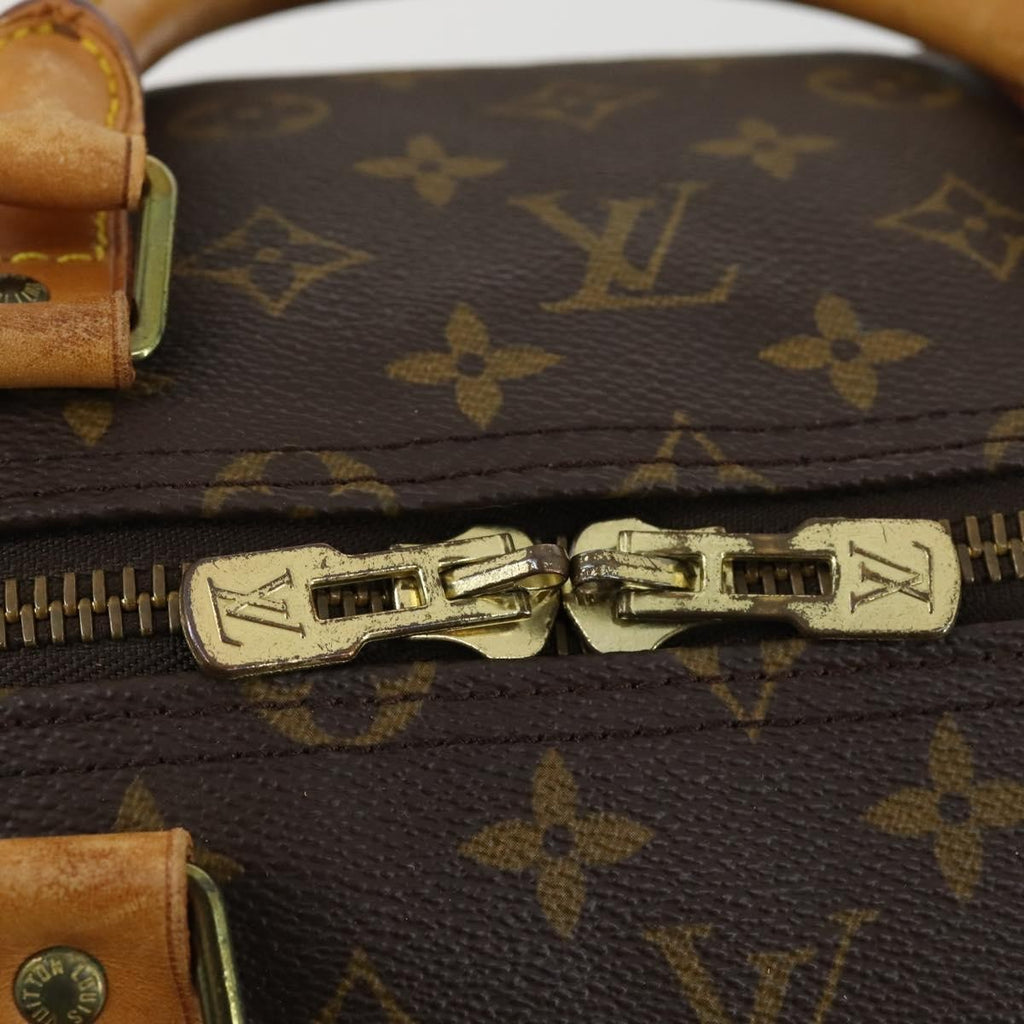 Louis Vuitton Keepall Bag Monogram Canvas Brown Canvas Travel Bag
