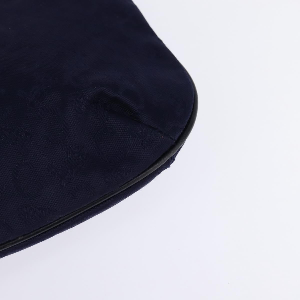 Celine C Sulky Handbag Canvas Navy Canvas Handbag