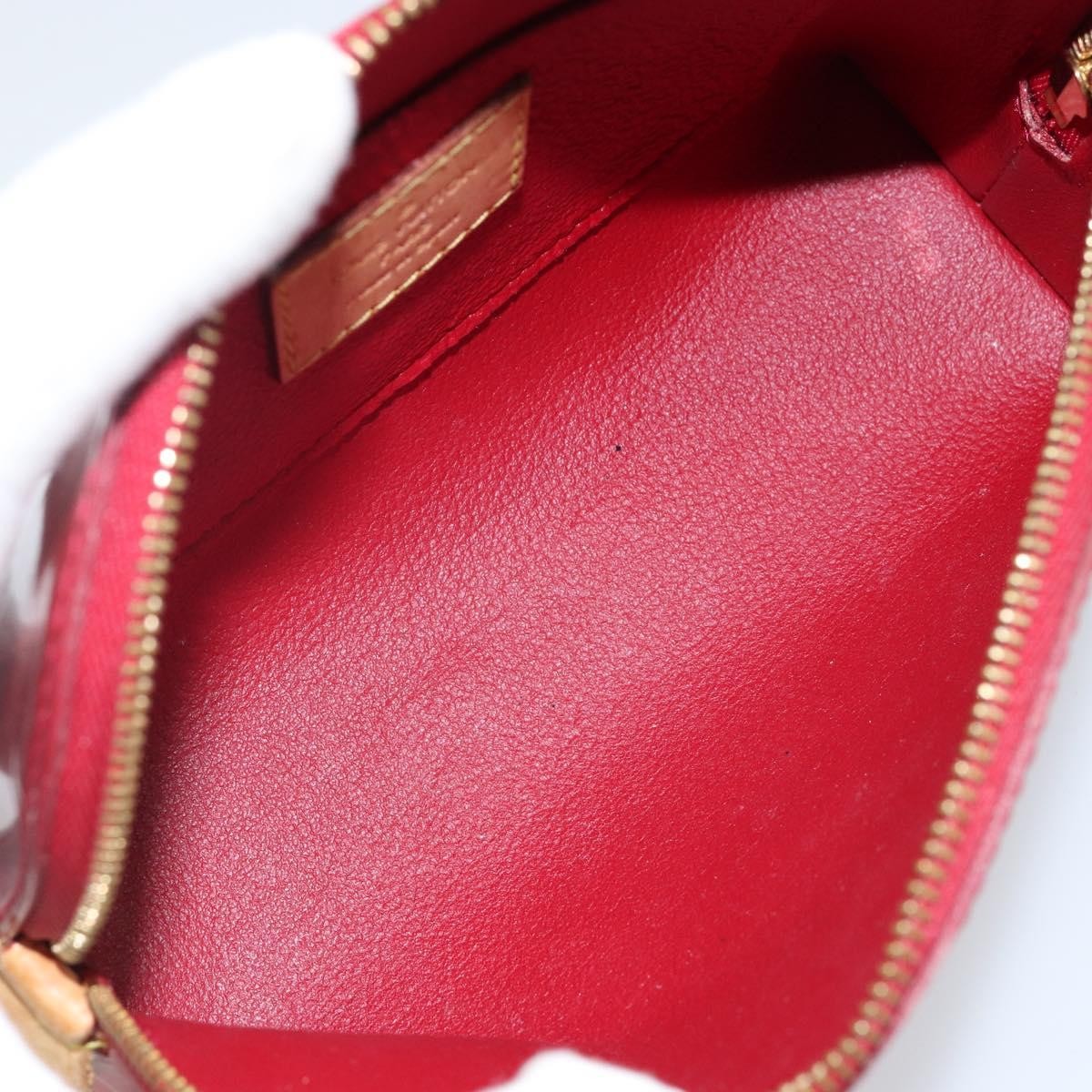 Louis Vuitton Cosmetic Pouch Electric Epi Leather Red Patent_Leather Bag