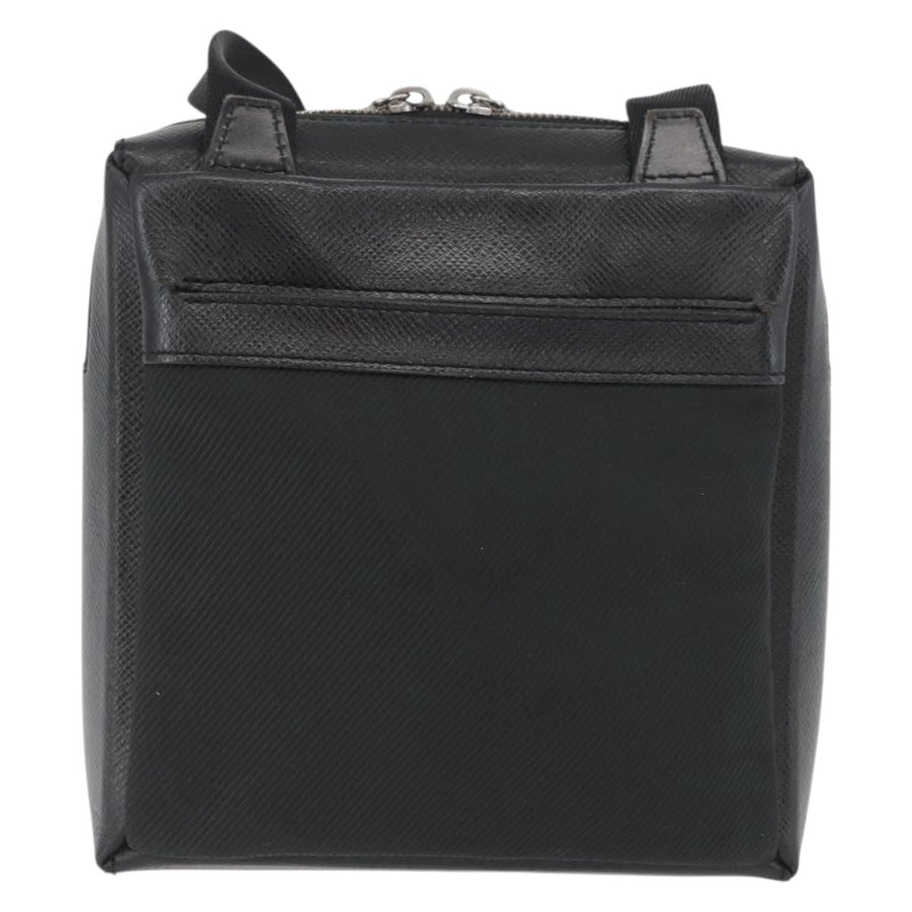 Louis Vuitton Sayan Messenger Bag Taiga Leather And Canvas Black Leather Shoulder Bag