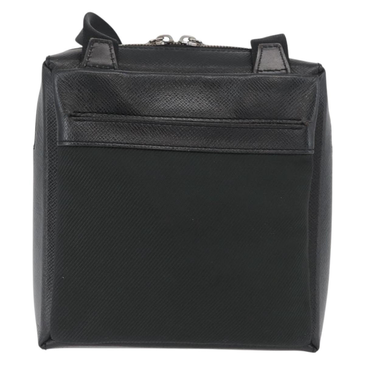Louis Vuitton Sayan Messenger Bag Taiga Leather And Canvas Black Leather Shoulder Bag