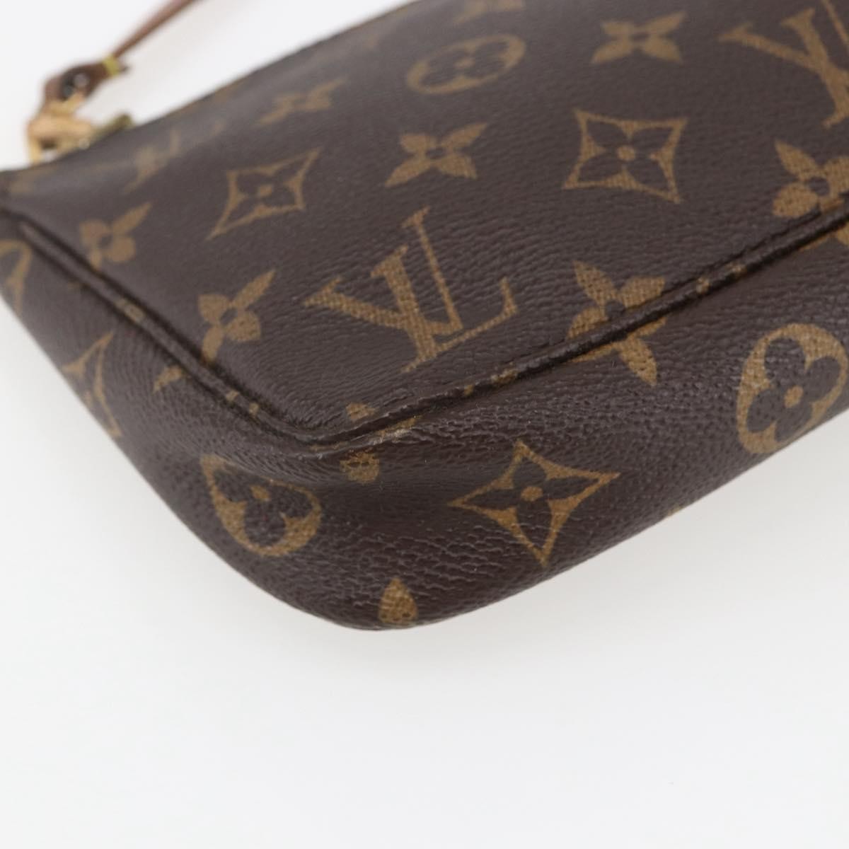 Louis Vuitton Pochette Accessoires Nm Monogram Canvas Brown Canvas Clutche & Pouche Bag