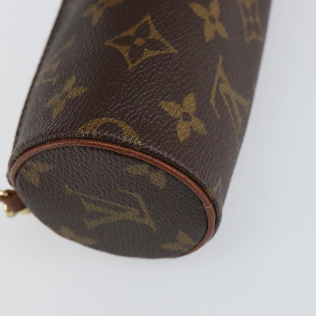 Louis Vuitton Papillon Pochette Monogram Canvas Brown Canvas Clutche & Pouche Bag