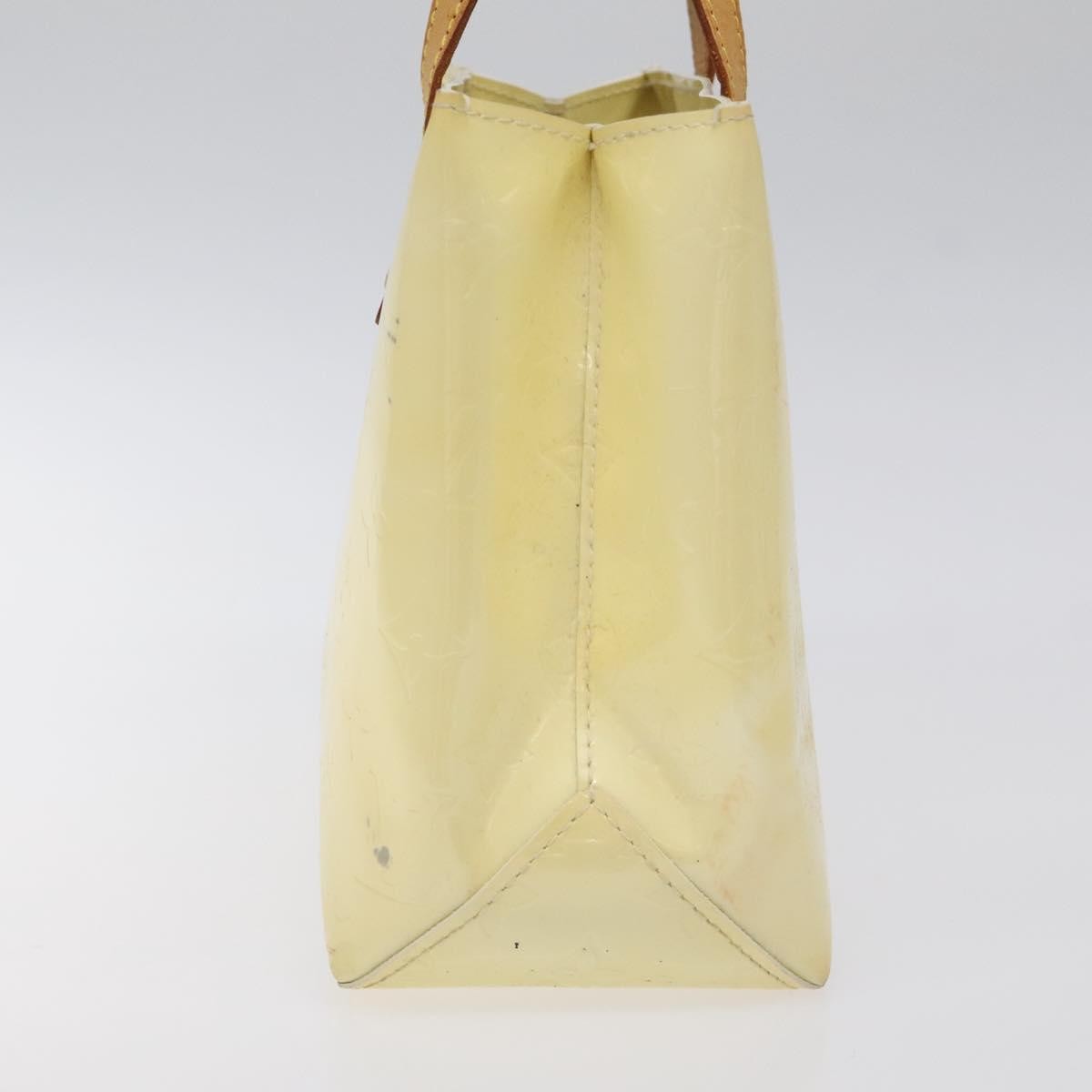 Louis Vuitton Reade Handbag Monogram Vernis Beige Patent_Leather Bag