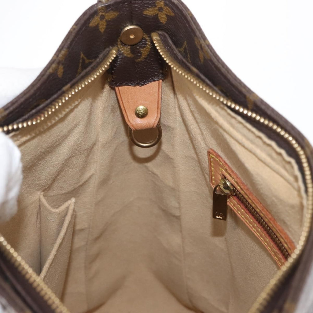 Louis Vuitton Monogram Looping Handbag Monogram Canvas Brown Canvas Shoulder Bag