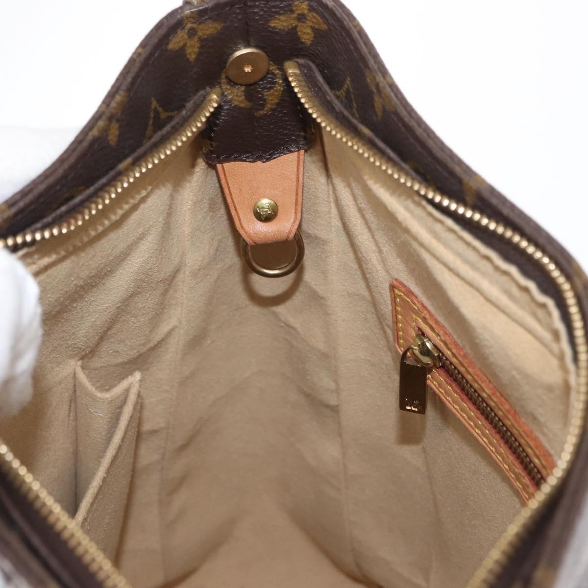 Louis Vuitton Monogram Looping Handbag Monogram Canvas Brown Canvas Shoulder Bag