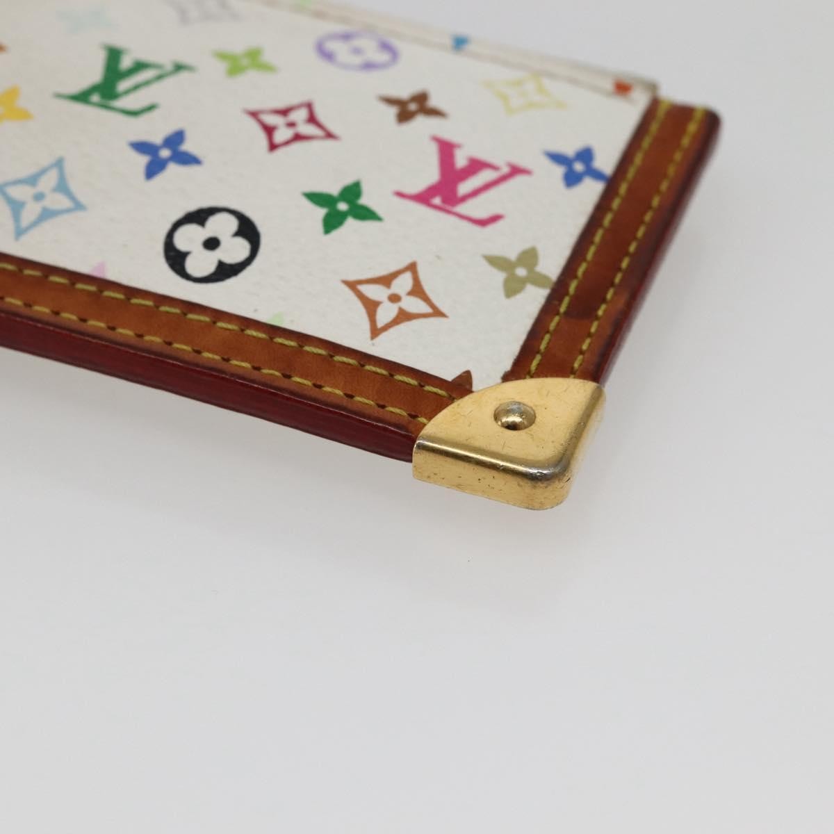 Louis Vuitton Pochette Clés Monogram Canvas Multicolour Canvas Wallets Accessory