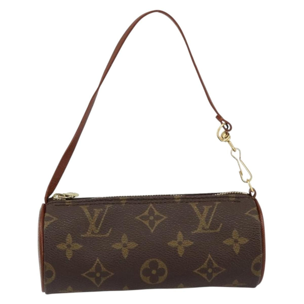 Louis Vuitton Papillon Pochette Monogram Canvas Brown Canvas Clutche & Pouche Bag
