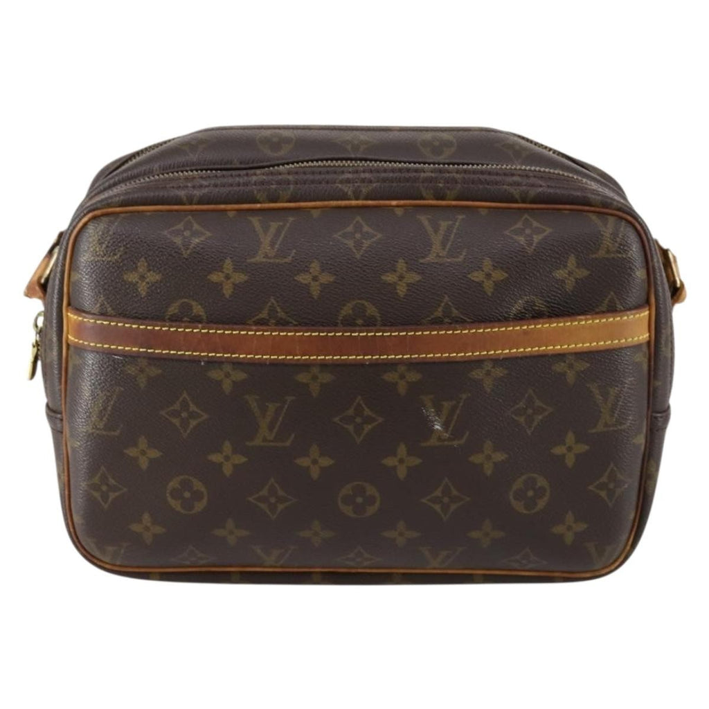Louis Vuitton Reporter Bag Monogram Canvas Brown Canvas Shoulder Bag