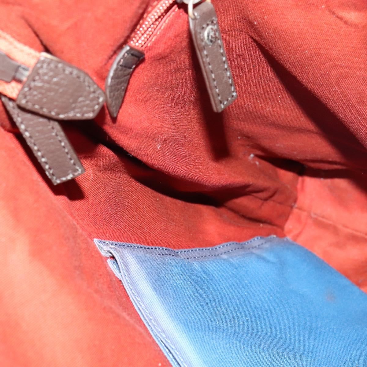 Burberry Vintage Tote Bag Nylon Red Nylon Tote Bag
