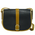 Celine Vintage Shoulder Bag Leather Black Leather Shoulder Bag Bag