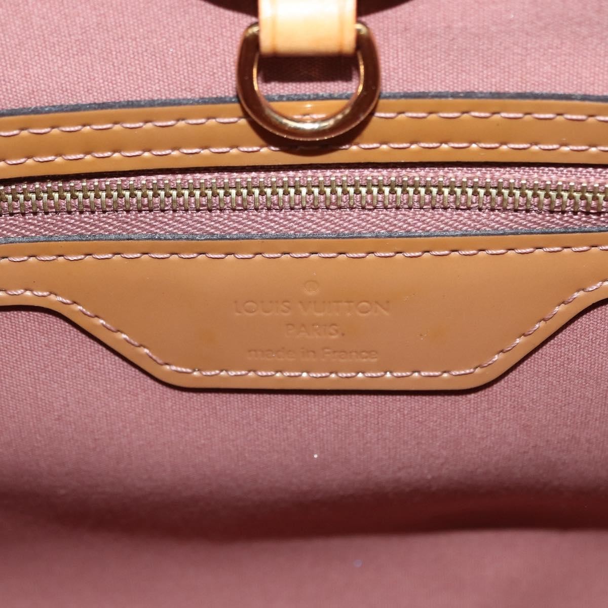 Louis Vuitton Catalina Handbag Monogram Vernis Pink Patent_Leather Handbag
