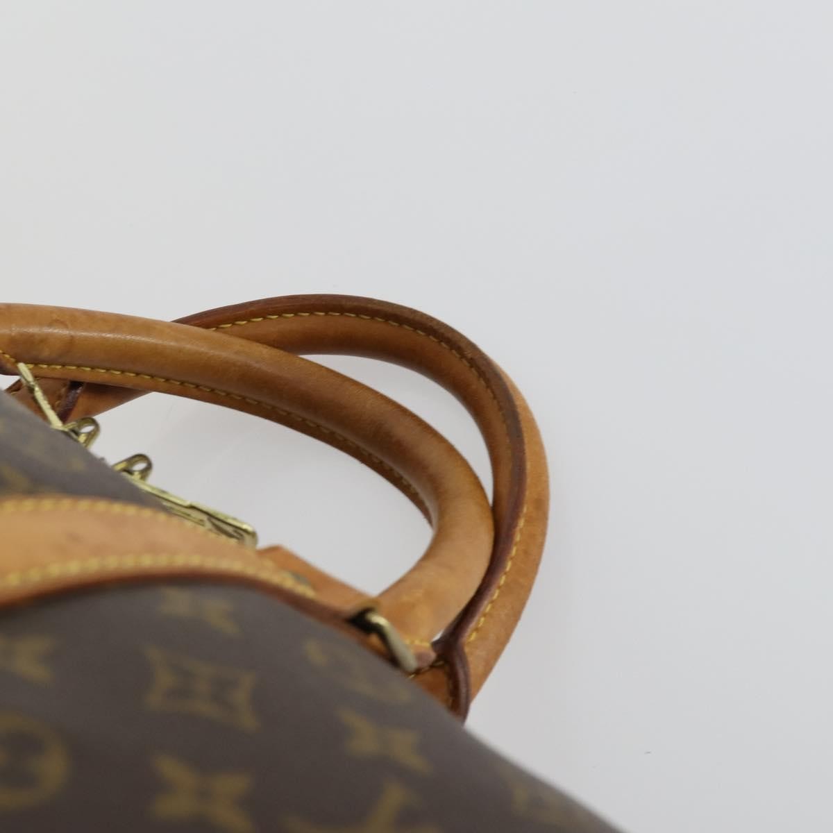 Louis Vuitton Keepall Bag Monogram Canvas Brown Canvas Travel Bag