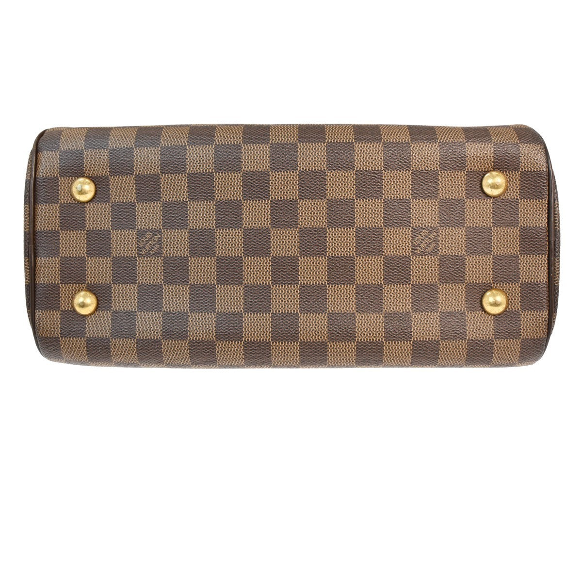 Louis Vuitton Duomo Boston Bag Damier Brown Canvas Handbag