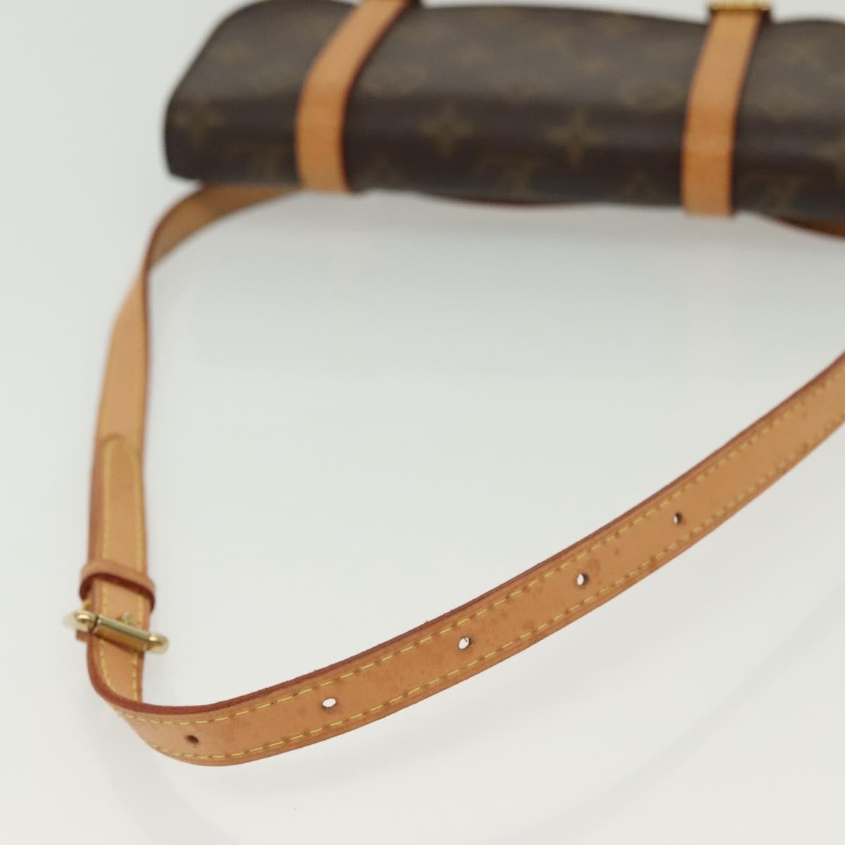 Louis Vuitton Marelle Waist Bag Monogram Canvas Brown Canvas Bag