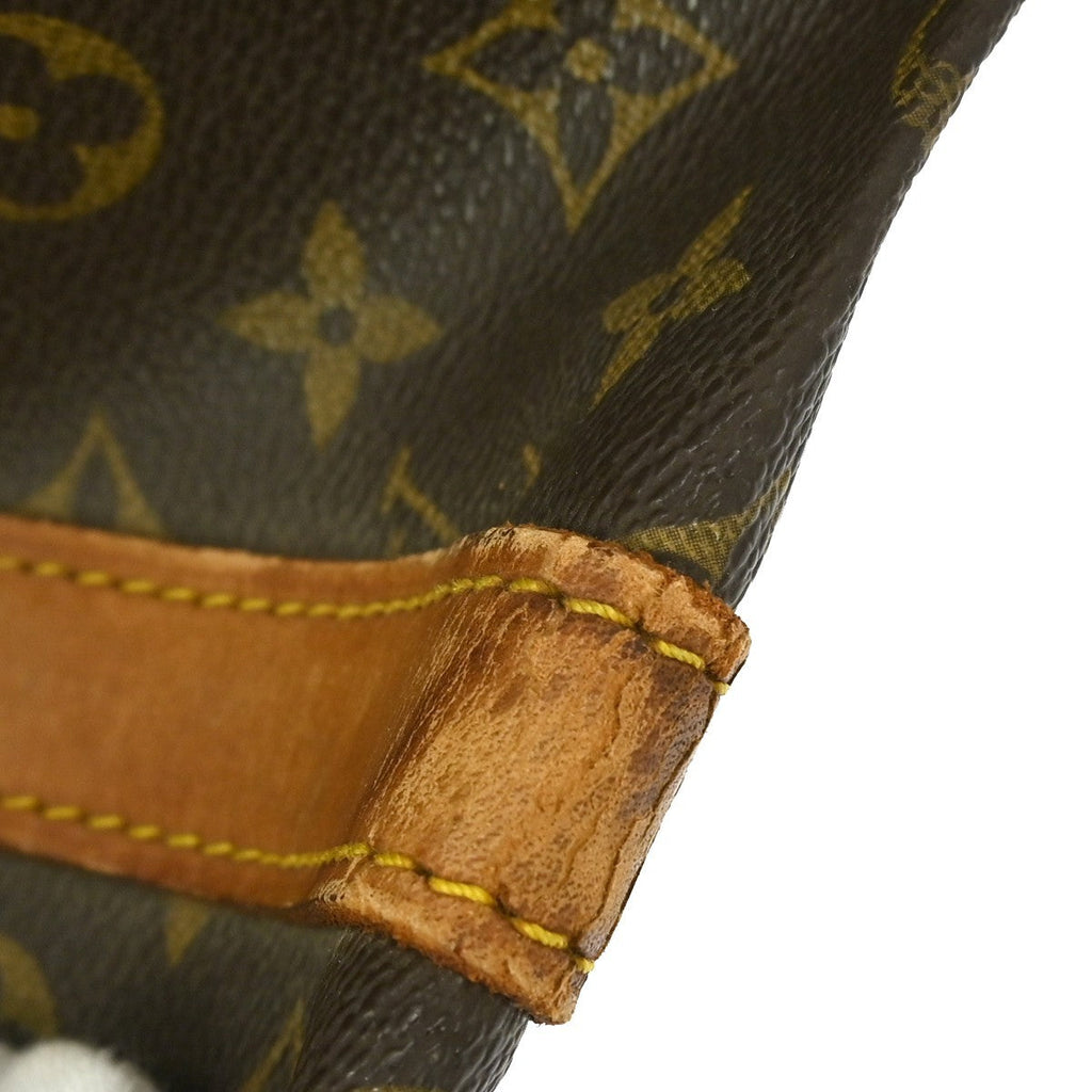 Louis Vuitton Keepall Bag Monogram Canvas Brown Canvas Travel Bag