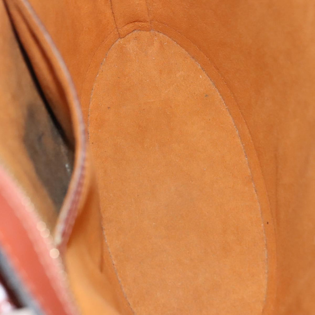 Louis Vuitton Saint Jacques Handbag Epi Leather Brown Leather Handbag