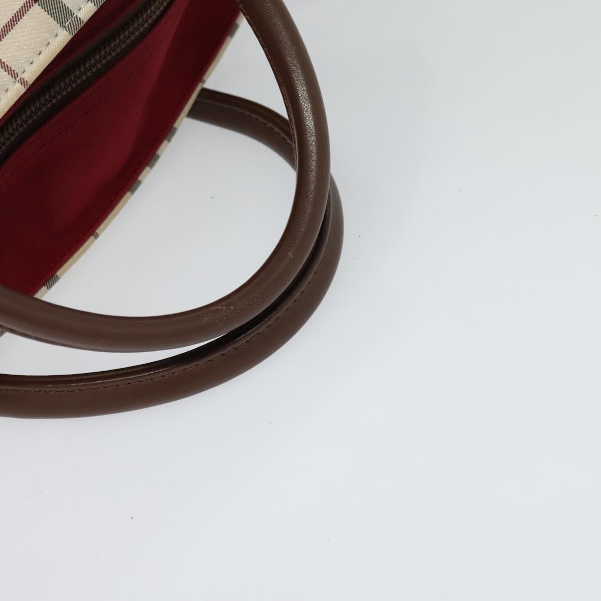 Burberry Nova Check Blue Label Nylon Beige Nylon Tote Bag