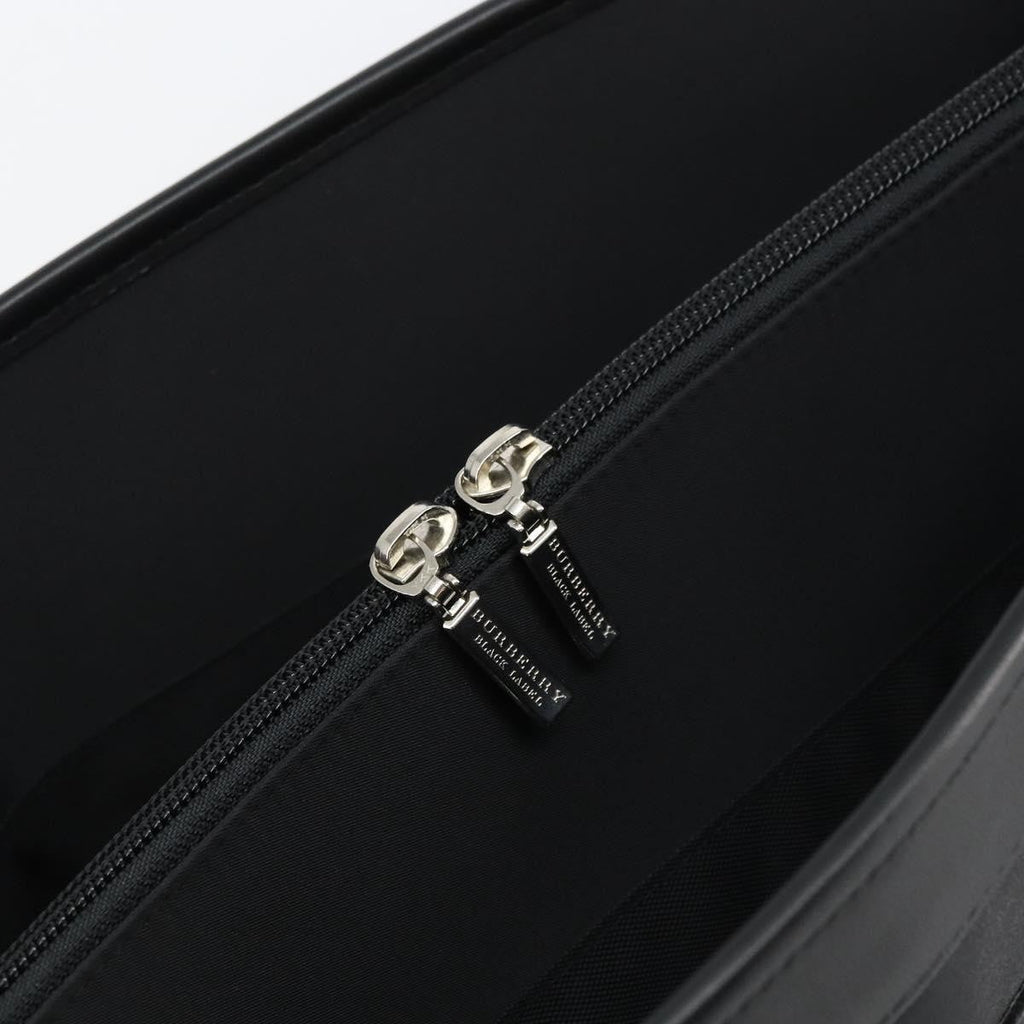 Burberry Black Label Business Bag Nylon Black Nylon Handbag