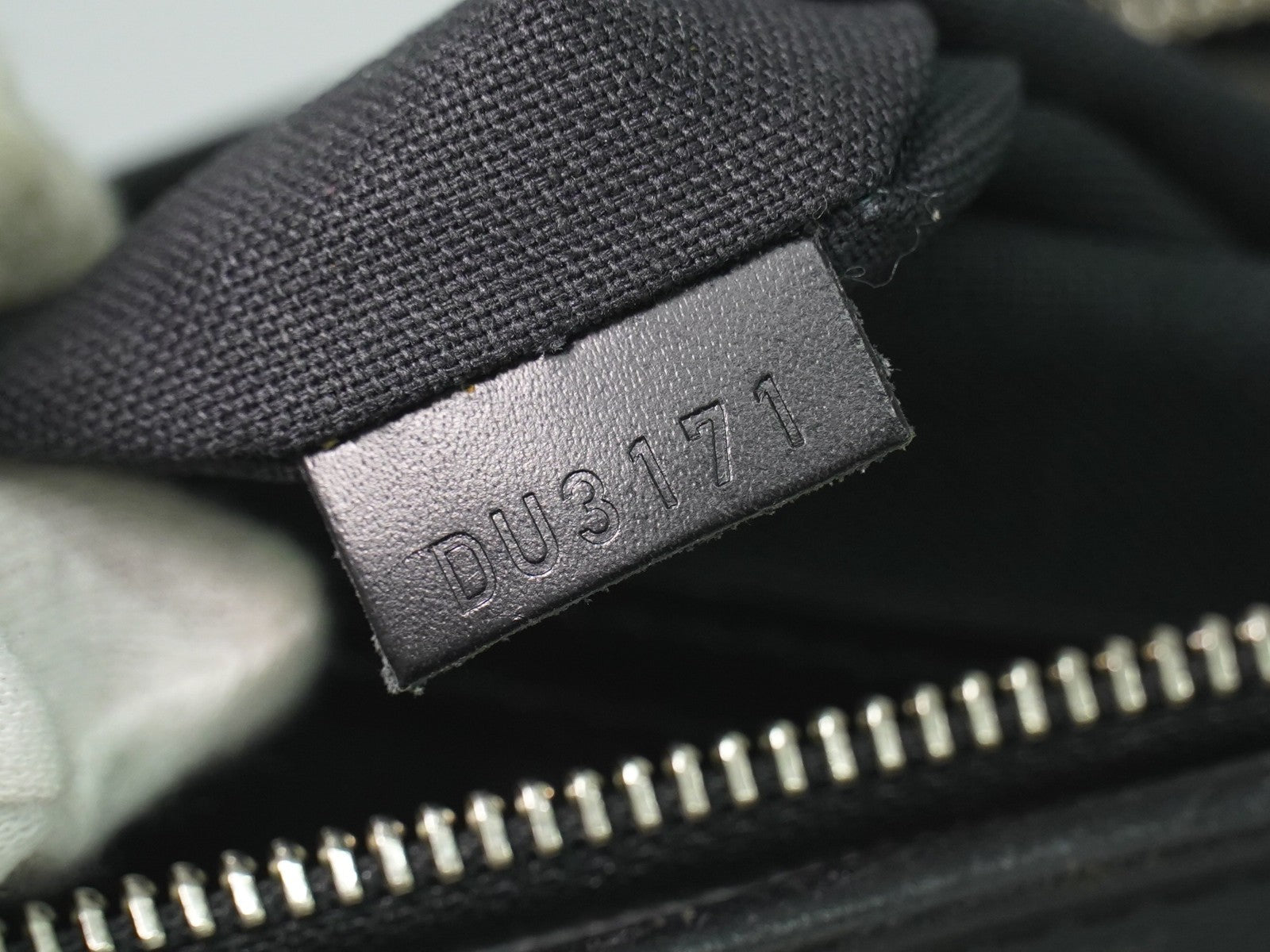 Louis Vuitton Tadao Handbag Damier Graphite Black Canvas Tote Bag