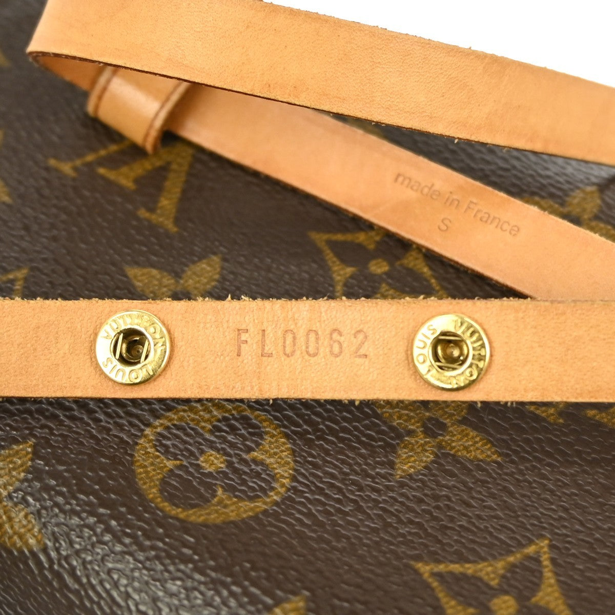 Louis Vuitton Florentine Waist Bag Monogram Canvas Brown Canvas Shoulder Bag