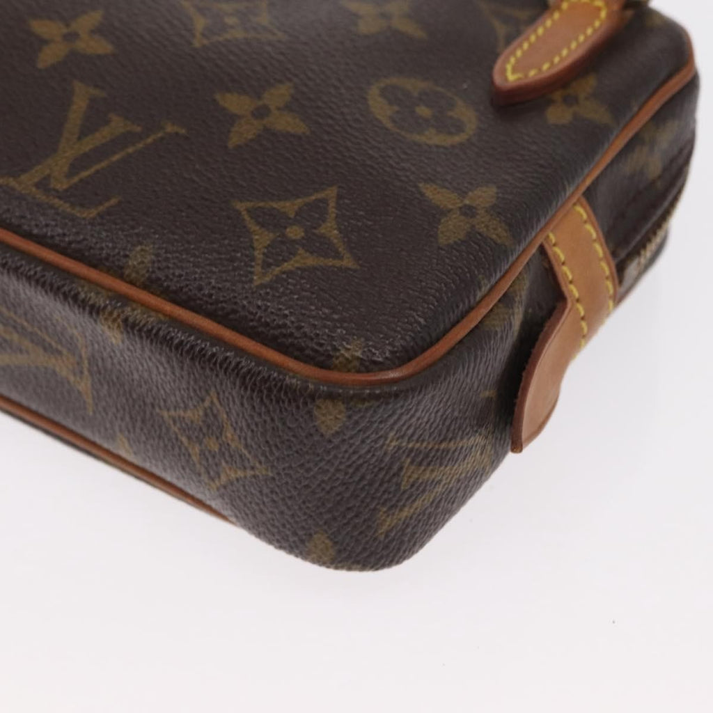 Louis Vuitton Pochette Marly Bandouliere Bag Monogram Canvas Brown Canvas Shoulder Bag
