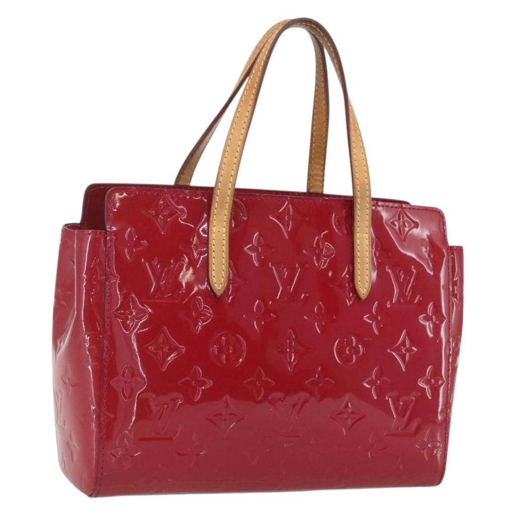 Louis Vuitton Catalina Handbag Monogram Vernis Pink Patent_Leather Handbag