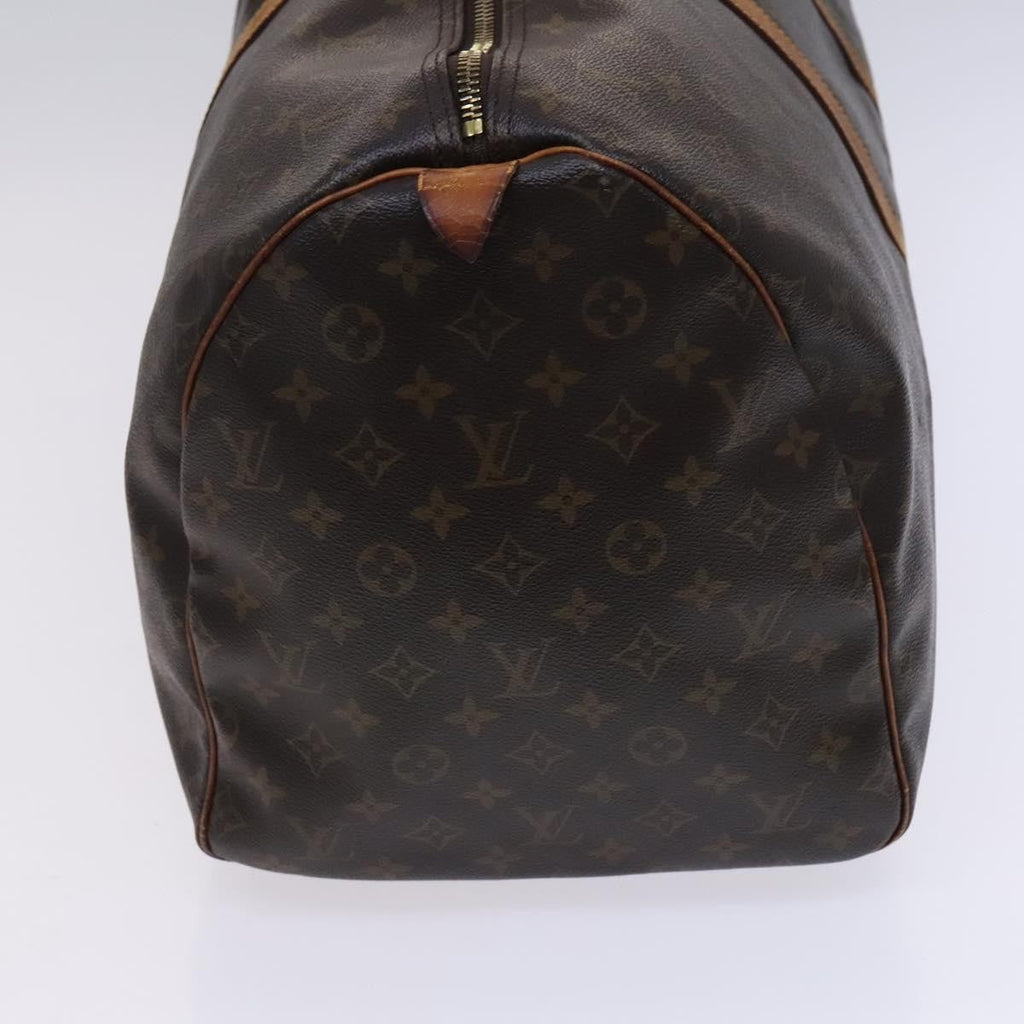 Louis Vuitton Keepall Bag Monogram Canvas Brown Canvas Travel Bag
