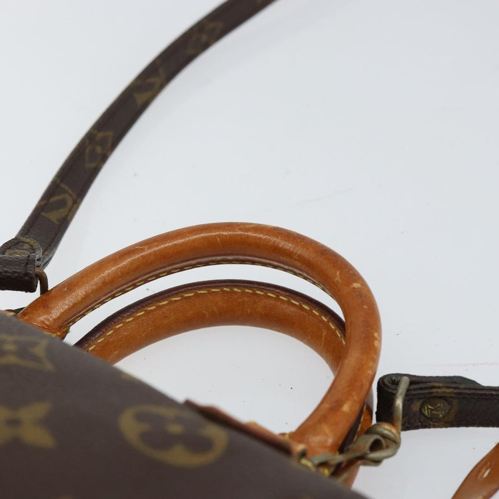 Louis Vuitton Speedy Mini Hl Handbag Monogram Canvas Brown Canvas Handbag