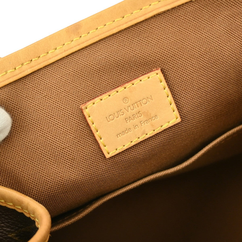 Louis Vuitton Batignolles Handbag Monogram Canvas Brown Canvas Tote Bag