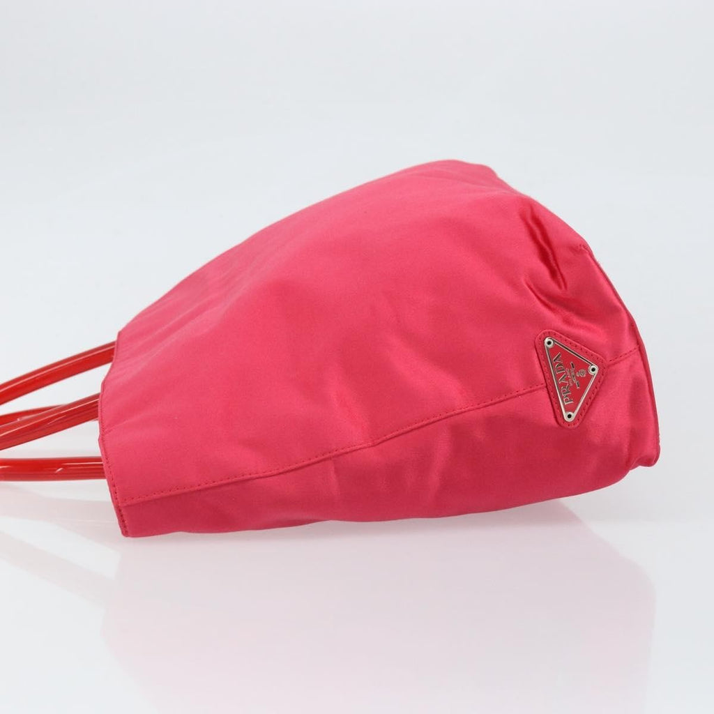 Prada Vintage Handbag Satin Red Satin Handbag